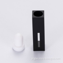 Fully Frit-fused quartz micro cuvette with black walls